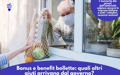 BONUS E BENEFIT BOLLETTE: QUALI ALTRI AIUTI ARRIVANO DAL GOVERNO?